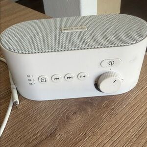White Noise Portable Bluetooth Speaker - White
